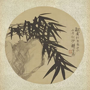 One of Sixteen Album Leaves, 1882 (ink on silk)