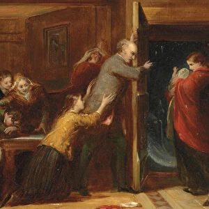 Sketch for The Outcast, 1851 (oil on canvas)