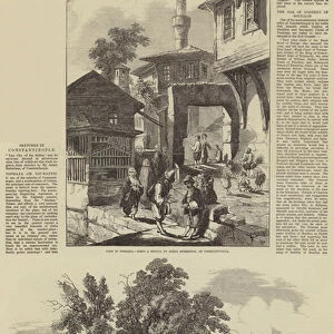 Sketches in Constantinople (engraving)