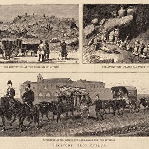 Sketches from Cyprus (engraving)