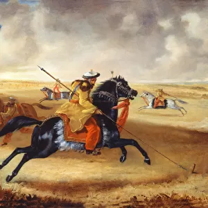 Skinners Horse at Exercise, c. 1840 (oil on canvas)
