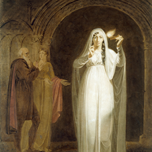 The Sleepwalking Scene, Act V, Scene I, from Macbeth, by William Shakespeare