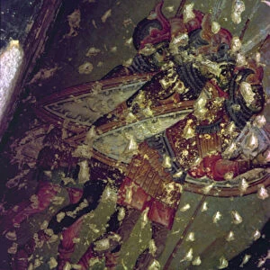 Soldiers from the Last Judgement, 14th century (fresco) (detail)