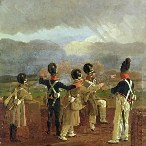 Soldiers on the Ramparts, c. 1809 (oil on canvas)
