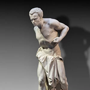 Spartacus, 1850 (marble)