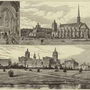 Speech day at Wellington College (engraving)