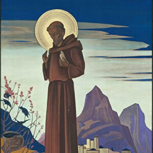 St. Francis, 1932 (tempera on canvas)