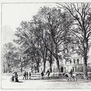 St Johns College (litho)