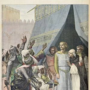 St. Louis in Jerusalem, illustration from the illustrated supplement of Le Petit Journal