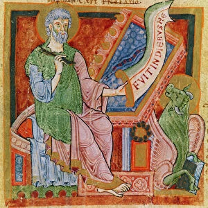 St. Luke the Evangelist, 1120 (vellum)