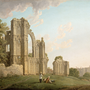 St Marys Abbey, York, c. 1778 (oil on canvas)
