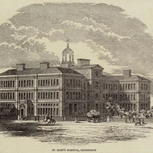 St Marys Hospital, Paddington (engraving)