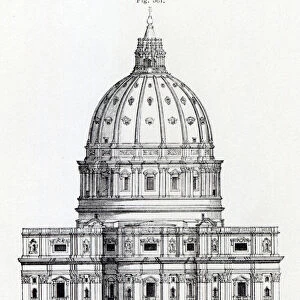St. Peter s, Rome (engraving)