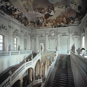 The staircase, built 1719-44 (photo)