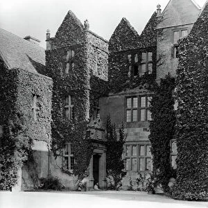 Stanton Court, from Country Houses of the Cotswolds (b/w photo)