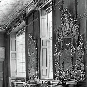 The State Drawing Room, Bramshill, Hampshire, from The English Country House (b/w photo)
