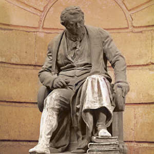 Statue of Francois Broussais (1772-1838) c. 1838-41 (stone)