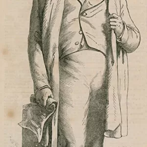 Statue of George Stephenson (engraving)