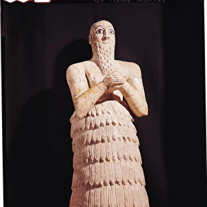 Statue of Itur-Shamagen, King of Mari, at prayer, from Mari, Middle Euphrates