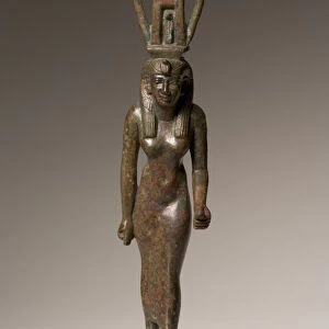 Statuette of the goddess Nebet-hetepet (bronze)