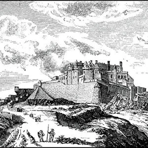 Stirling Castle is a castle in Scotland, here in 1693