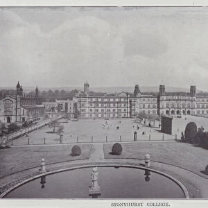 Stonyhurst College (b / w photo)