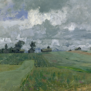 Stormy Day, 1897 (oil on canvas)