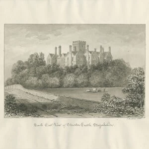 Stourton Castle: sepia wash drawing, 1846 (drawing)