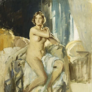 Study for The Mirror, (oil on canvas)