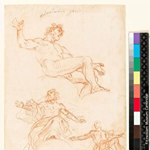 Study sheet (recto), eighteenth century (red chalk on paper) [see 5938286]