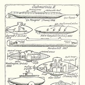 Submarines II (litho)