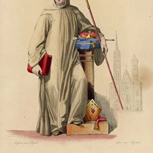 Suger (coloured engraving)