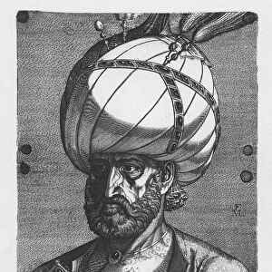 Suleiman the Magnificent, 1557 (engraving)