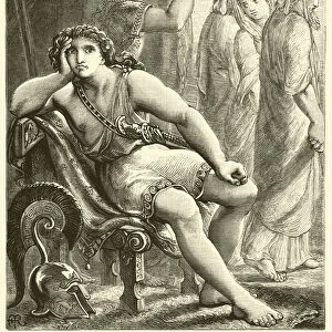 Sulky Achilles (engraving)