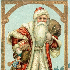 Swedish Christmas card (colour litho)