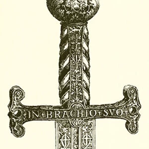 Sword of King Francis I (engraving)