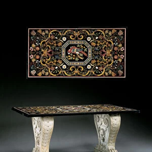 Table (pietra dura & marble)