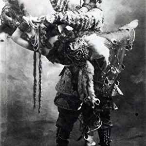 Tamara Karsavina and Michel Fokine in The Firebird, 1910 (b / w photo)