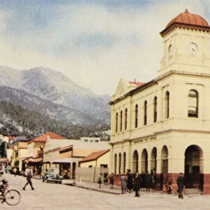 Tasmania: Queenstown Post Office (colour photo)