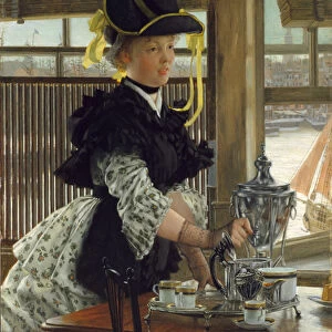 Tea, 1872 (oil on wood)