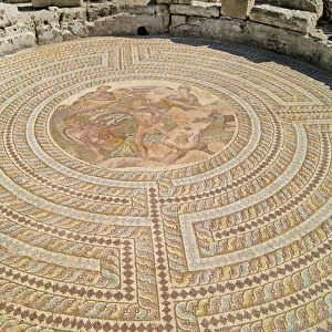 Theseus and the Minotaur, House of Theseus, Paphos, Cyprus (mosaic)