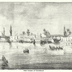 The Tigris at Baghdad (engraving)