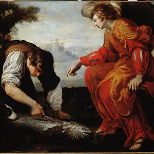 Tobie Meets the Archangel Raphael (Tobias Meets the Archangel Raphael