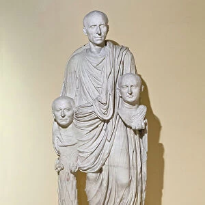 Togaed Barberini, from the Barberini collection, last decade of the 1st century BC (pentelic marble)