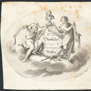 Trade card, William Wilson (engraving)