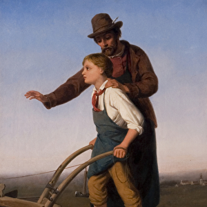 Train Up a Child in the Way He Should Go, c. 1861 (oil on canvas)