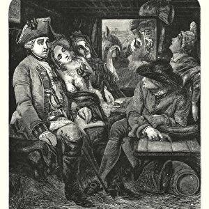 Travelling by Stage-Coach (engraving)