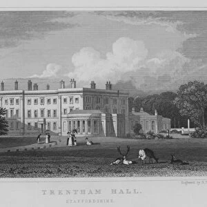 Trentham Hall, Staffordshire (engraving)