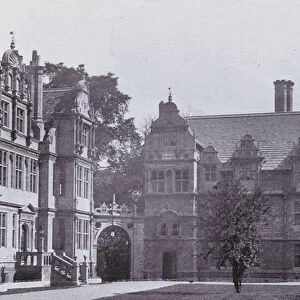 Trinity College, Presidents Lodgings (b / w photo)