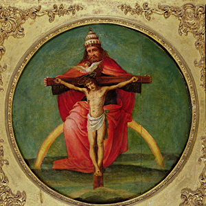 The Trinity (oil on panel)